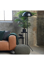 LABEL51 LABEL51 Vloerlamp Globe - Zwart - Metaal
