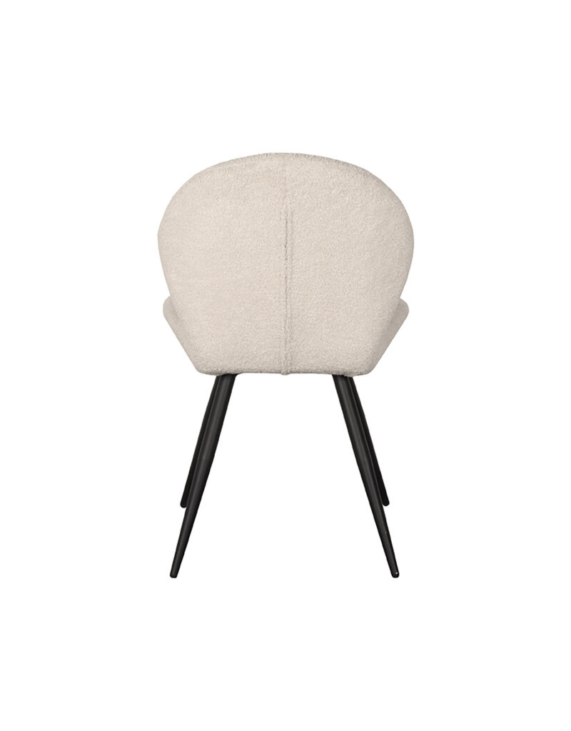 Damn LABEL51 Eetkamerstoel Sam - Wit - Boucle - Copy - Copy