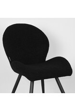 LABEL51 LABEL51 Eetkamerstoel Sam - Wit - Boucle - Copy