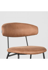 LABEL51 LABEL51 Eetkamerstoel Zack - Cognac - Microfiber