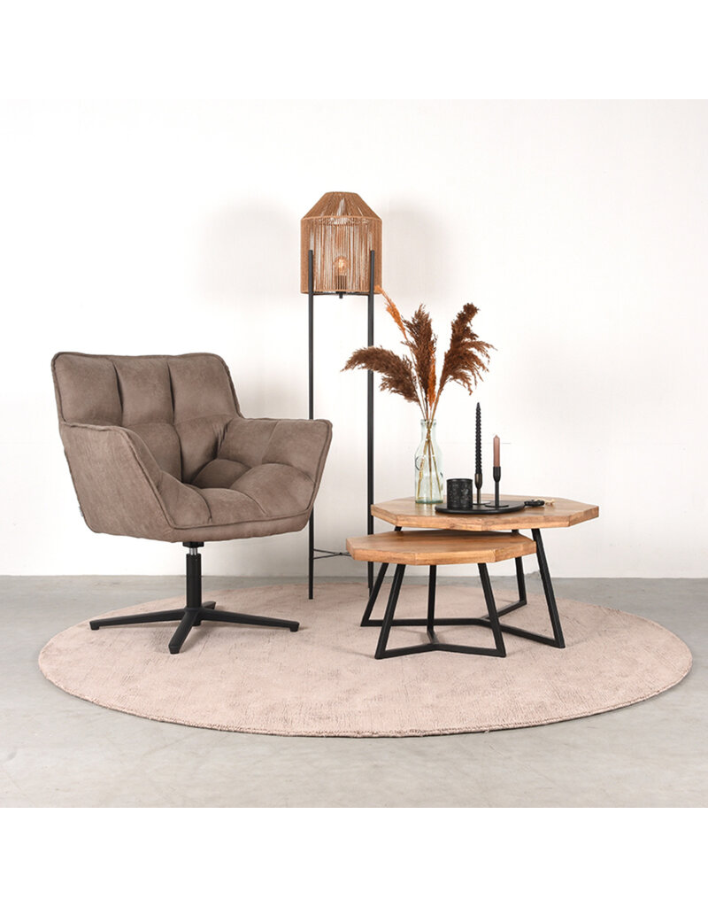 LABEL51 LABEL51 Salontafel Figure - Rough - Mangohout