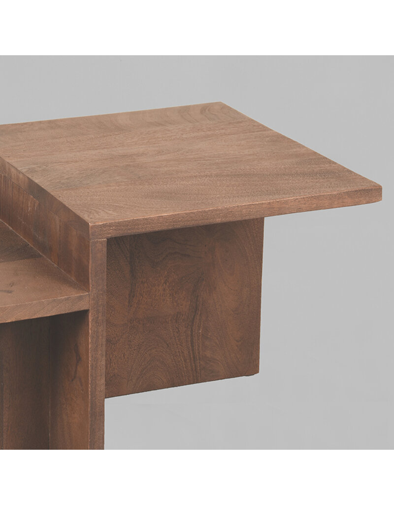 LABEL51 LABEL51 Salontafel Skip - Espresso - Mangohout