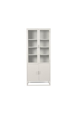 LABEL51 LABEL51 Vitrinekast Level - Wit - Metaal - 80x40x190 cm