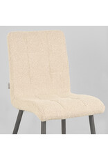 LABEL51 LABEL51 Eetkamerstoel Sam - Zand - Boucle