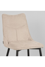LABEL51 LABEL51 Eetkamerstoel Riv - Naturel - Synthetisch