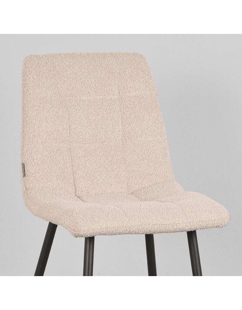 LABEL51 LABEL51 Eetkamerstoel Juul - Naturel - Boucle