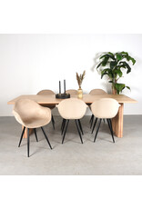 LABEL51 LABEL51 Eetkamertafel Jule - Naturel - Eiken - 210 cm