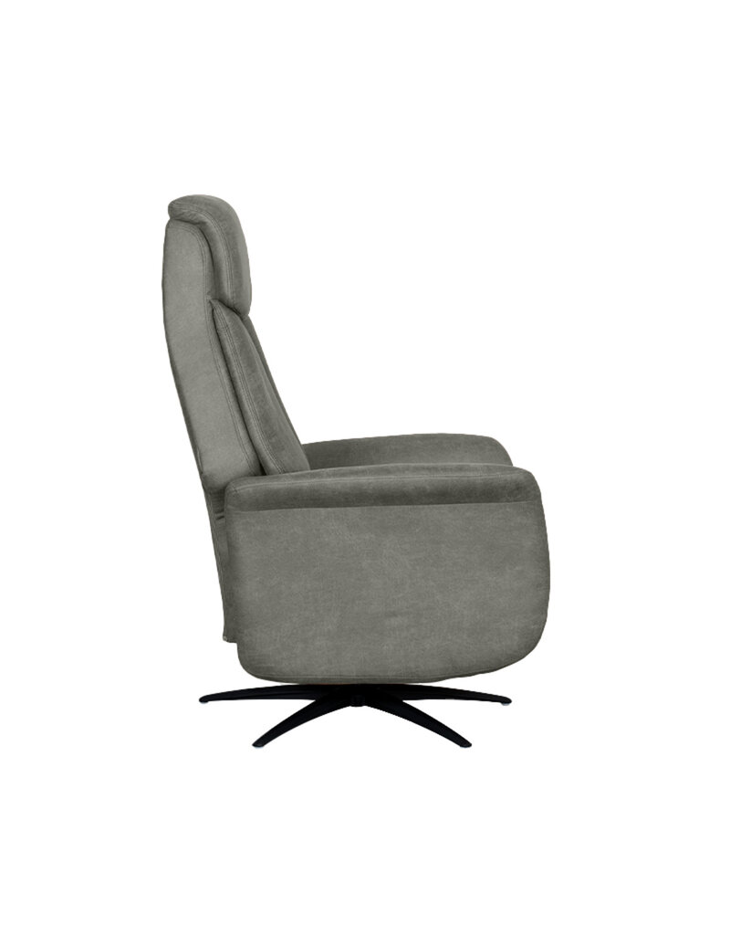 LABEL51 LABEL51 Fauteuil Oslo - Taupe - Micro Suede - Elektrische