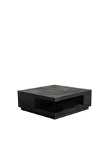 LABEL51 LABEL51 Salontafel Square - Zwart - Mangohout