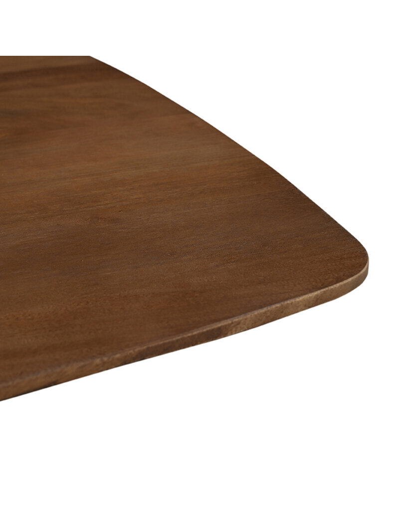 LABEL51 Eetkamertafel Blake - Nature - Mangohout - 140x140 cm