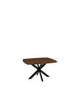 LABEL51 Eetkamertafel Blake - Nature - Mangohout - 130x130 cm