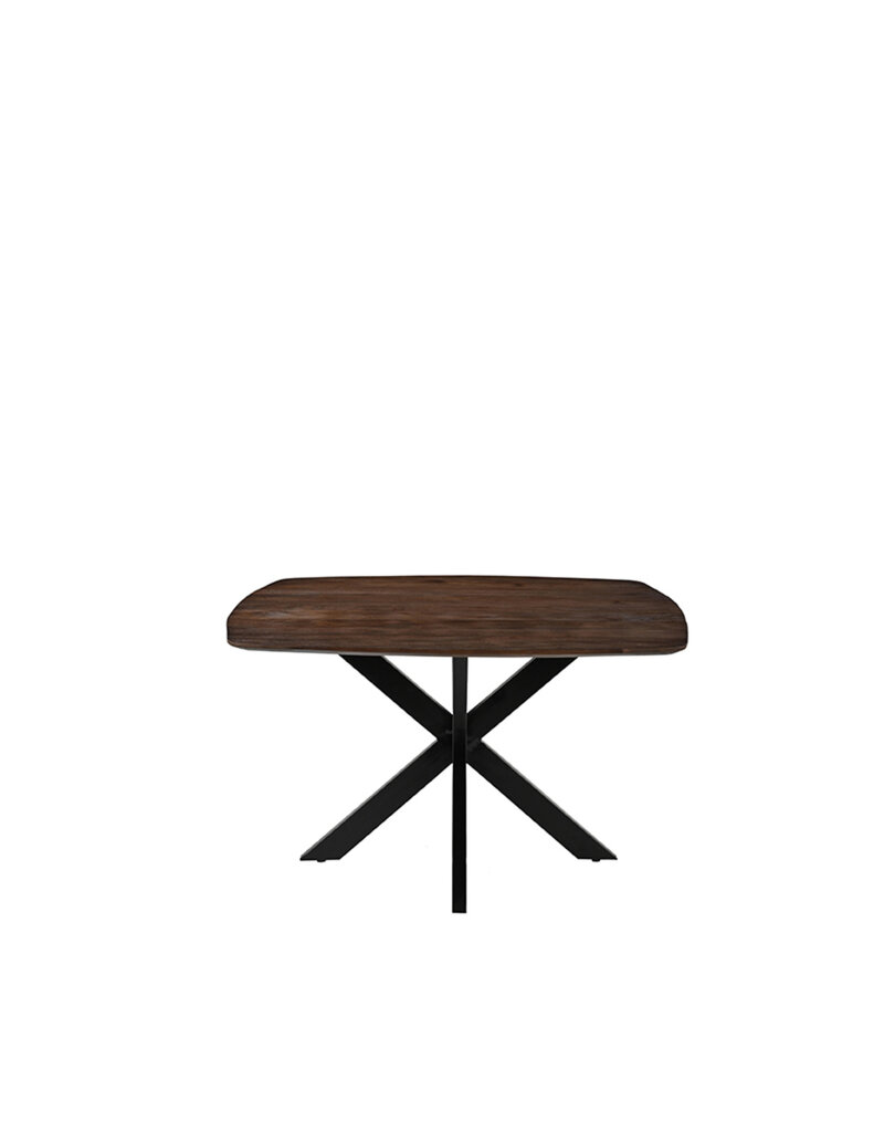 LABEL51 Eetkamertafel Blake - Espresso - Mangohout - 140x140 cm