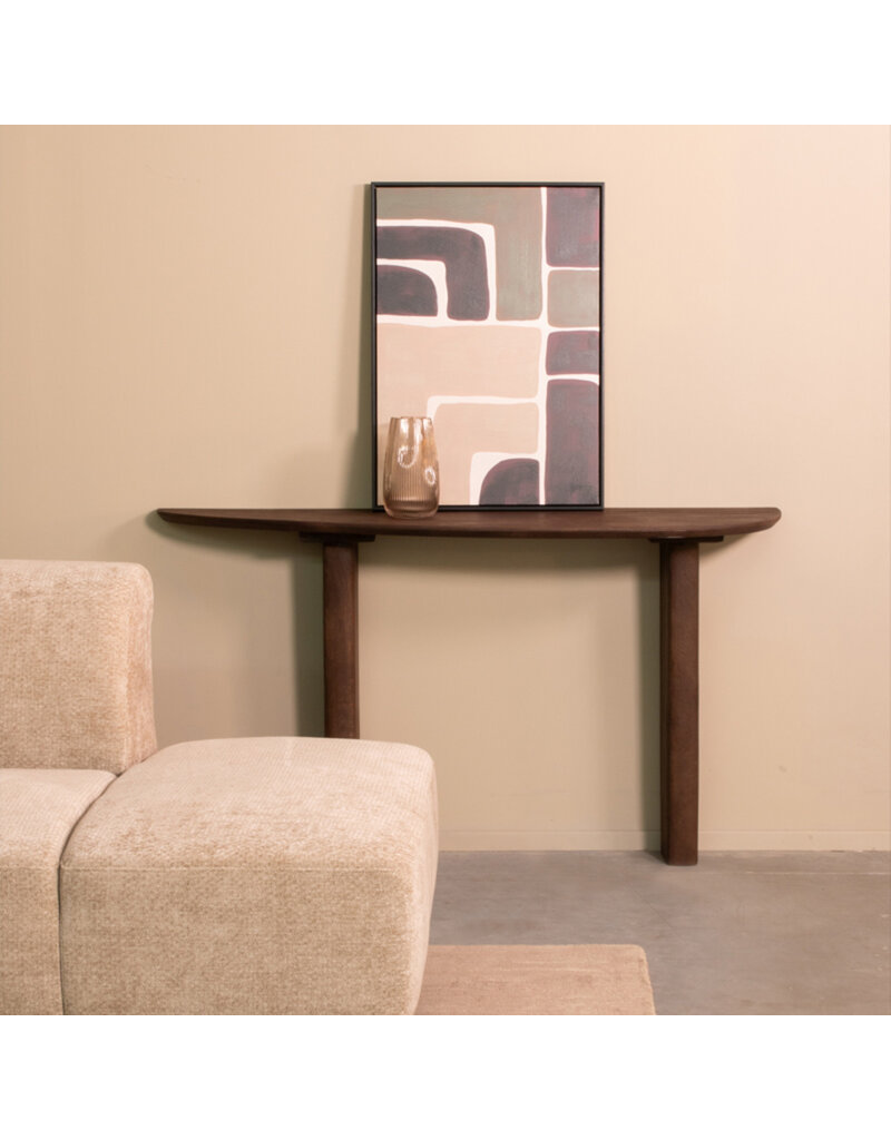 LABEL51 Sidetable Wow - Espresso - Mangohout - 135 cm