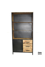 Boekenkast Lizzy met Deur en Lades 100