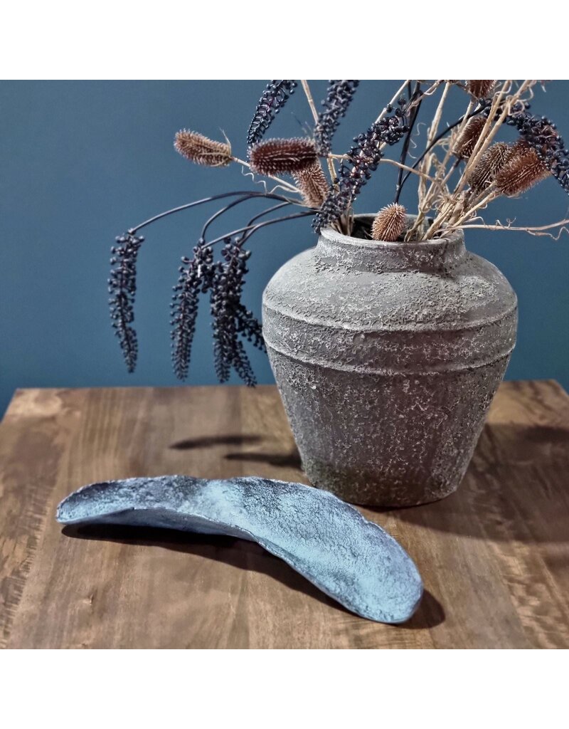 Damn Dienblad Decoratief Blauw Patina