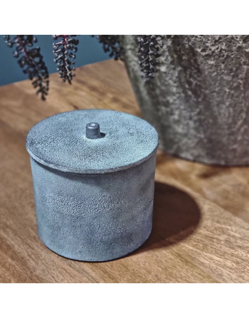 Damn Doos Blauw Patina 12,7