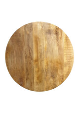 Damn Eetkamer Tafelblad Rond Mango 110
