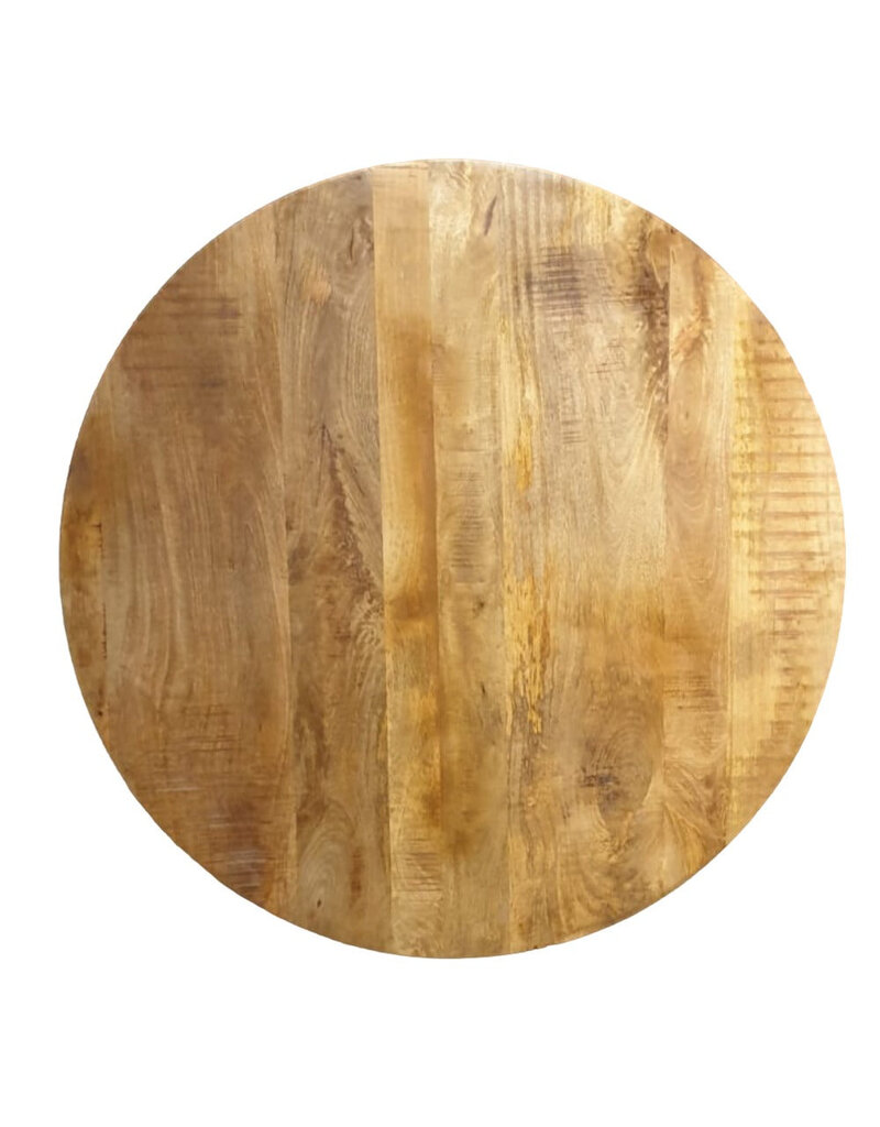 Eetkamer Tafelblad Rond Mango 130