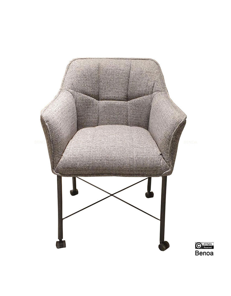 Eetkamerstoel Boston Licht Grijs