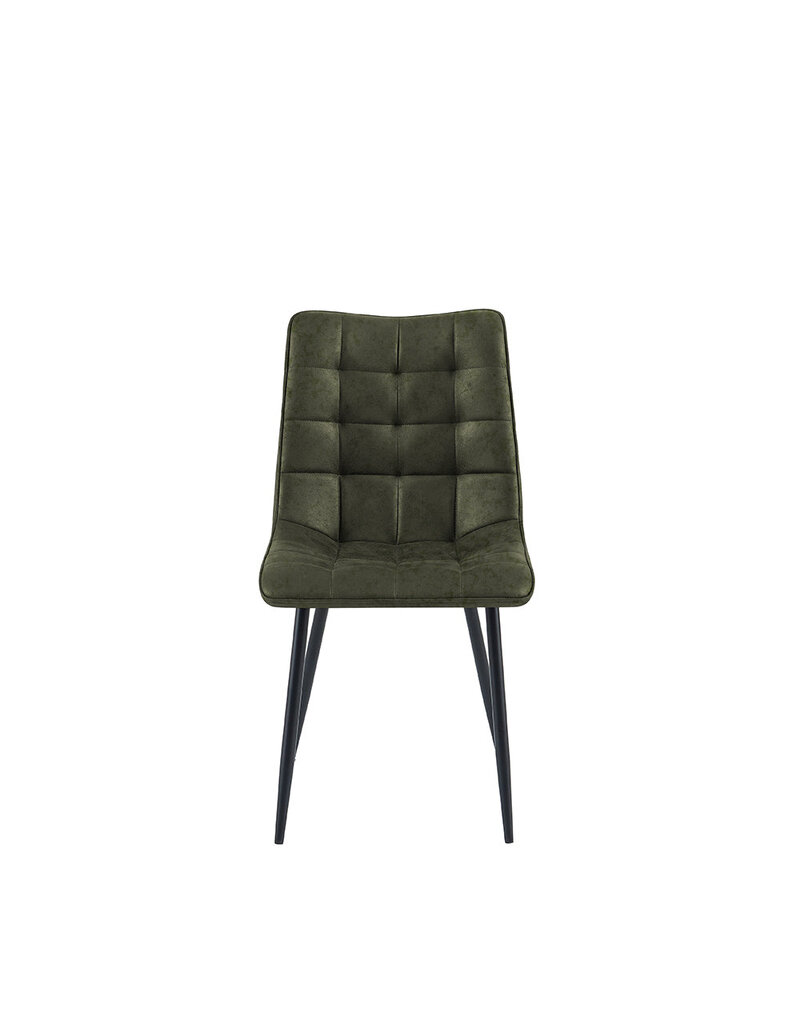 Damn Eetkamerstoel Lucille CEP 04 Army Groen