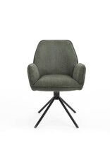 Damn Eetkamerstoel Noah Hyper 77 Donkergroen