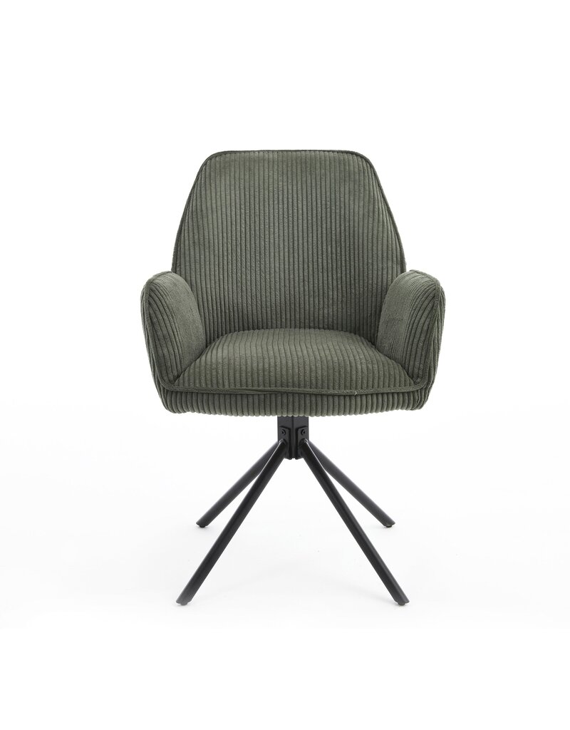 Damn Eetkamerstoel Noah Hyper 77 Donkergroen