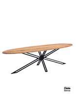 Damn Eettafel Ellips Yana 220