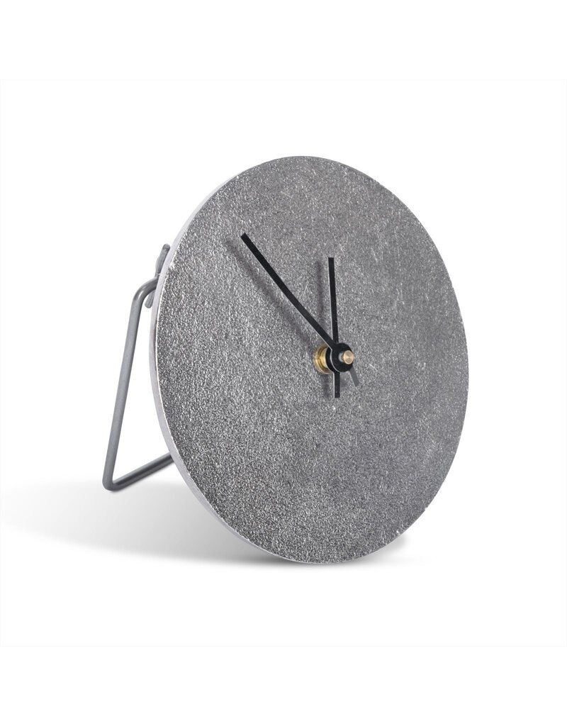 Damn Grote Zilvere Tafelklok