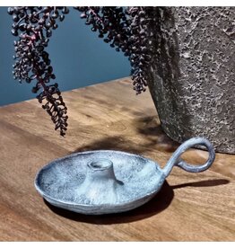Kandelaar Blauw Patina