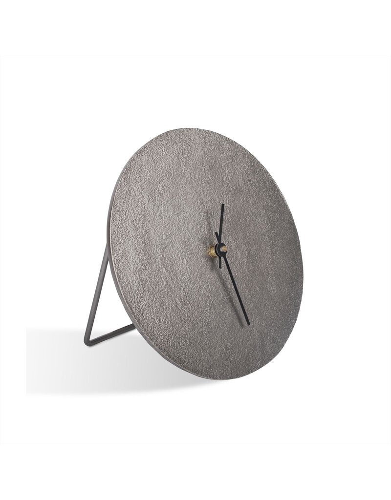 Kleine Zilvere Tafelklok