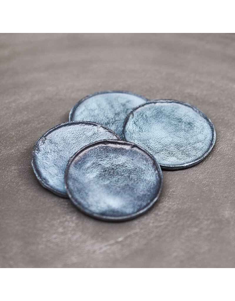 Damn Onderzetter Blauw Patina