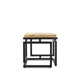 Salontafel met Geometrisch Onderstel