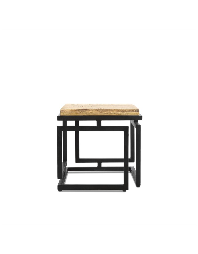 Salontafel met Geometrisch Onderstel