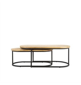 Damn Salontafel Ovaal Olivia Set van 2