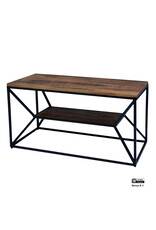 Salontafel Rechthoekig met Legplank