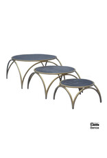 Damn Salontafel Rond Messing Set van 3