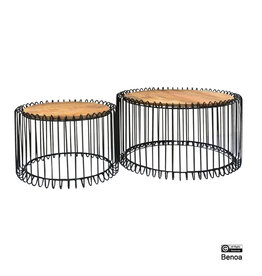 Salontafel Rond Organisch Set van 2