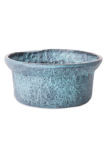 Schaal Decoratief Blauw Patina