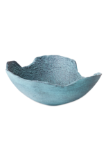 Schaal Decoratief Blauw Patina Middel