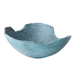 Damn Schaal Decoratief Blauw Patina Middel