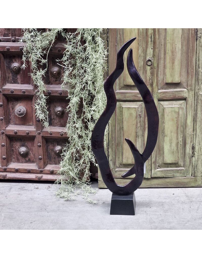 Sculptuur Bronskleurig