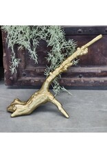 Sculptuur Goud Gespoten