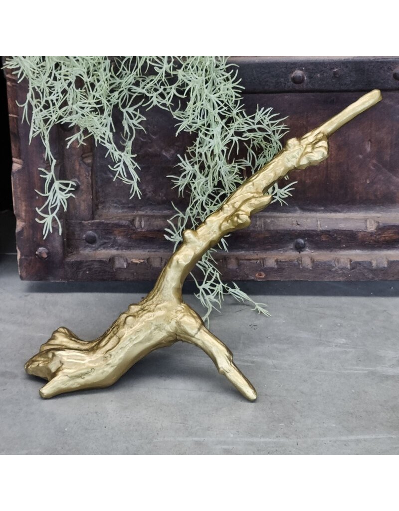 Sculptuur Goud Gespoten