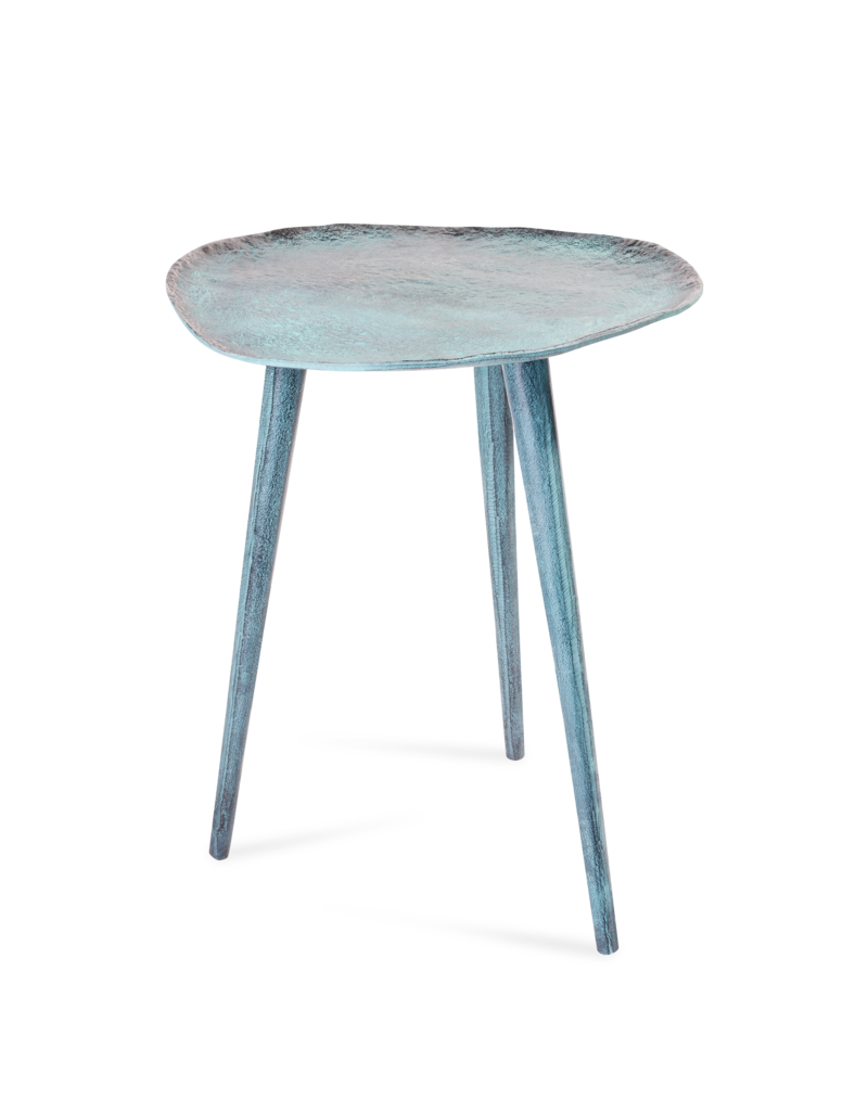 Sidetable Blauw Patina 34,5