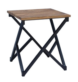 Sidetable met Diagonaal Onderstel