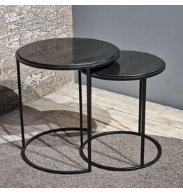 Sidetable Rond Sienna Set van 2