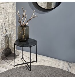Sidetable Zwart Marmeren Blad 49