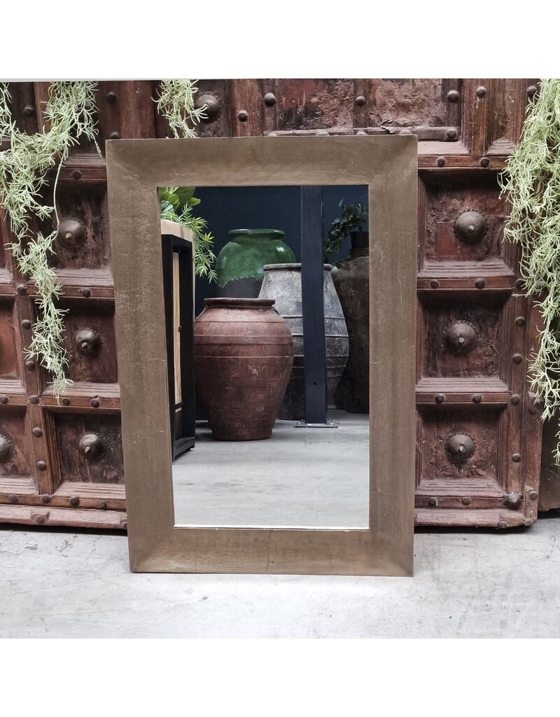 Damn Spiegel Antiek Koper 90