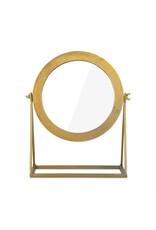 Spiegel op Standaard Goud