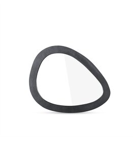 Damn Spiegel Organisch Zwart Klein